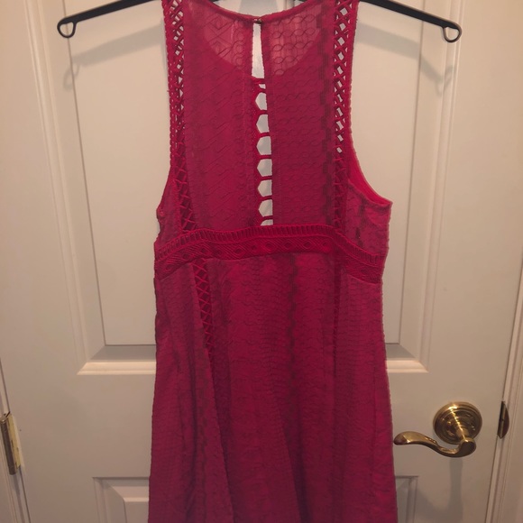 Free People Wherever You Go crotchet mini dress - Picture 3 of 3